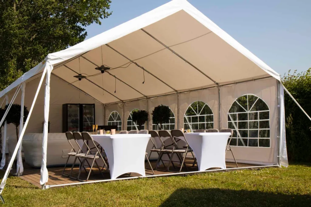 Buizentent 4 × 6 m huren