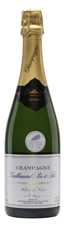 Fles Gallimard 'Cuvée de Réserve Blanc De noir'