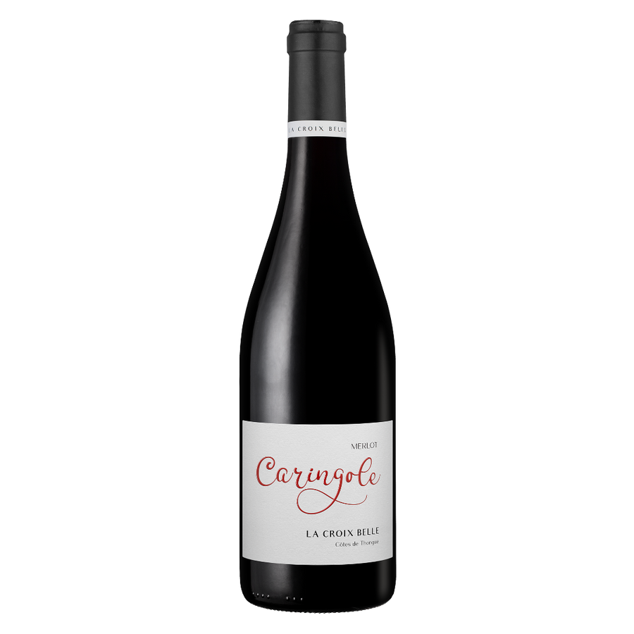 Fles Domaine La Croix Belle La Croix Belle Merlot, rode wijn uit Languedoc-Roussillon, Frankrijk