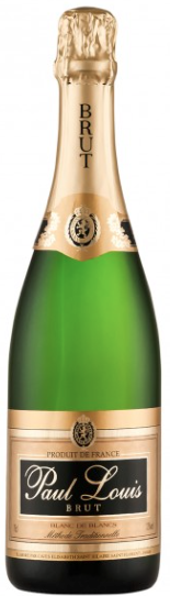 Fles PAUL LOUIS Blanc de Blancs Méthode Traditionnelle Brut