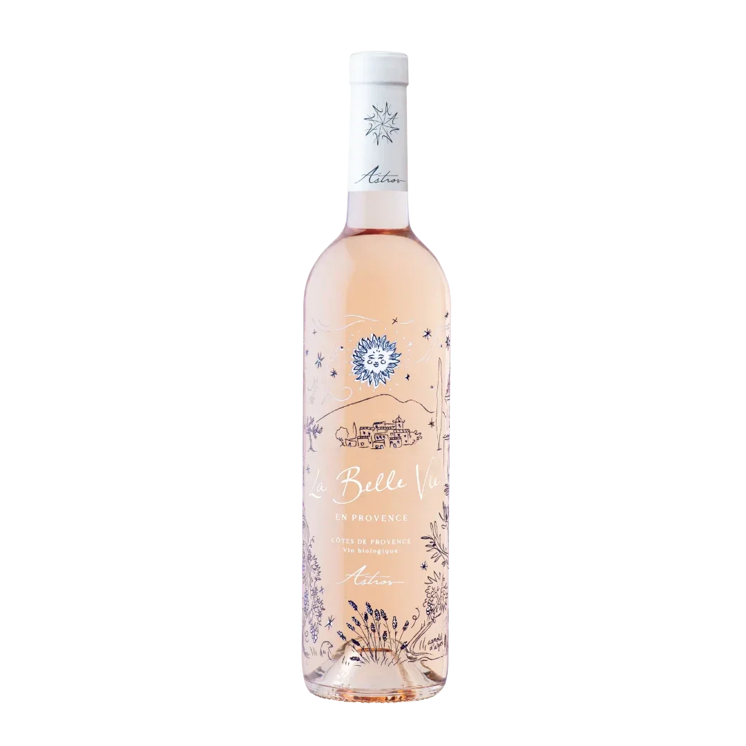 Fles Chateaux D'astros "LA BELLE VIE by Astros"
