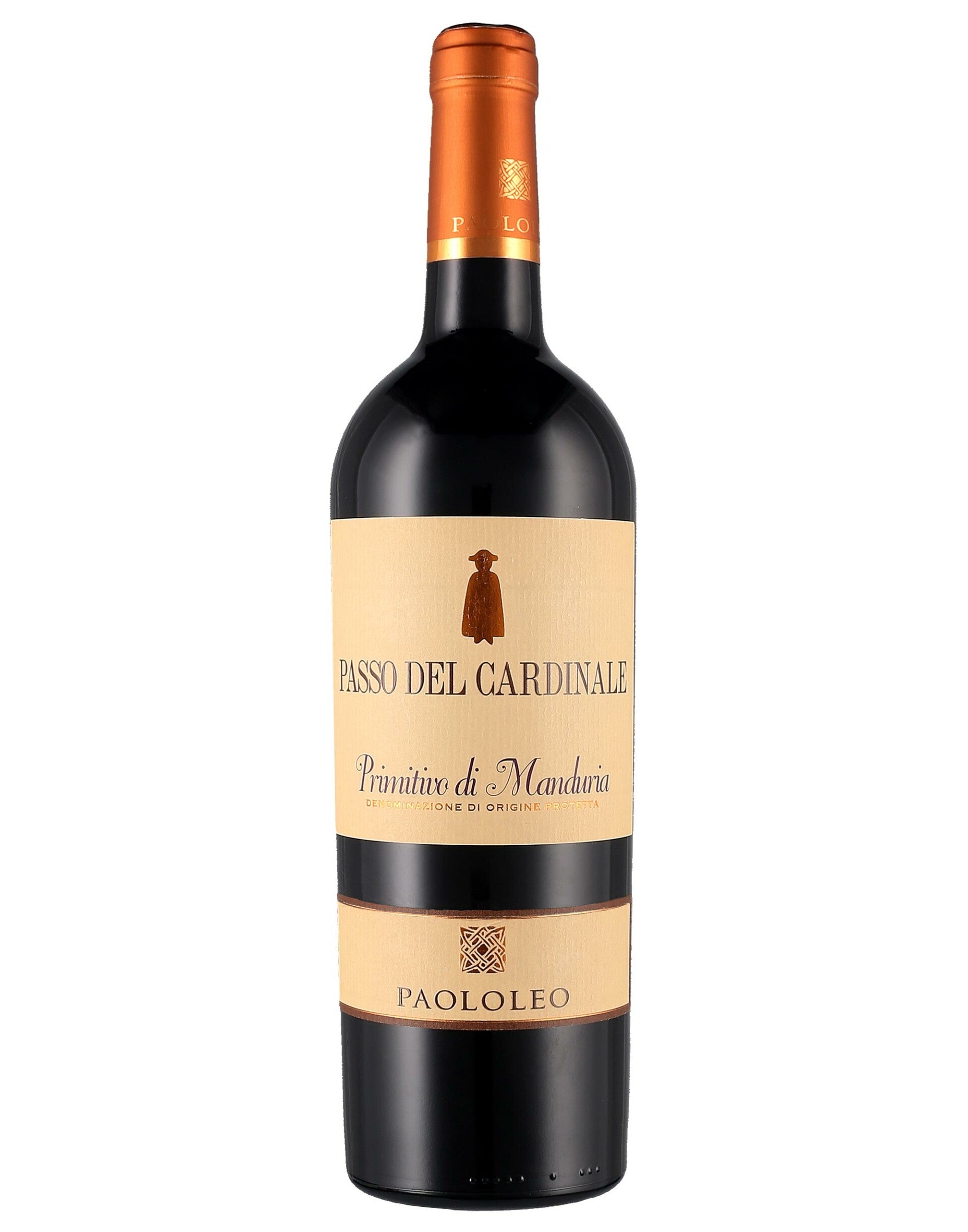 Fles Paolo Leo "Passo Del Cardinale" - ROOD