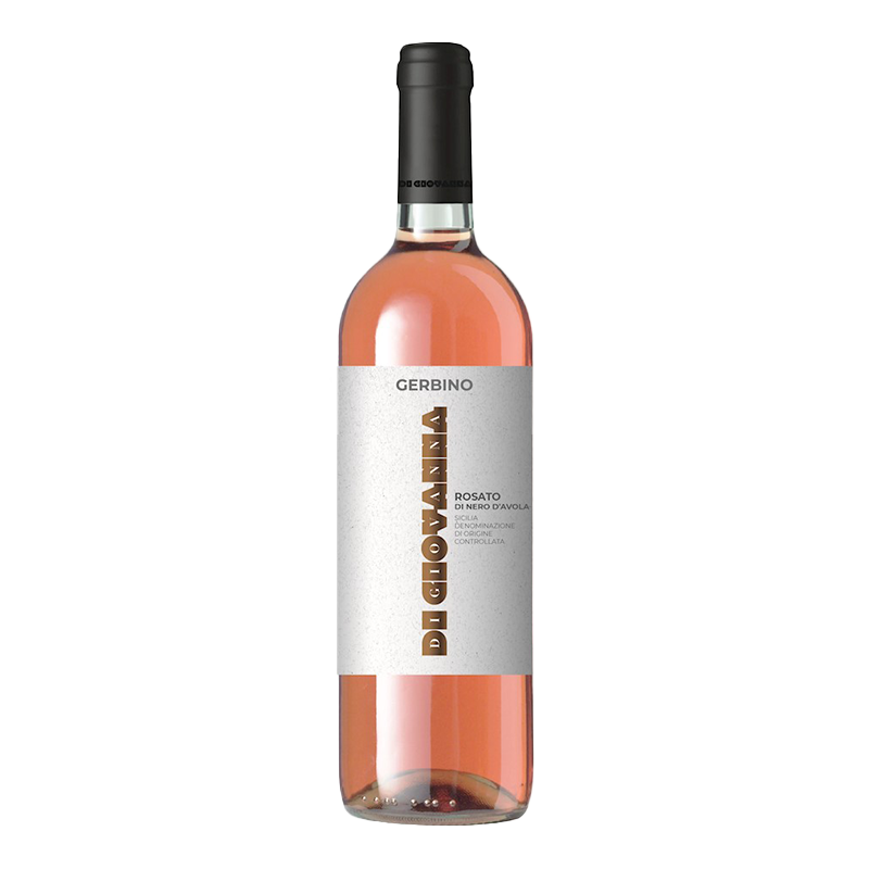 Fles Di Giovanna Rosato, roséwijn uit Sicilië, Italië