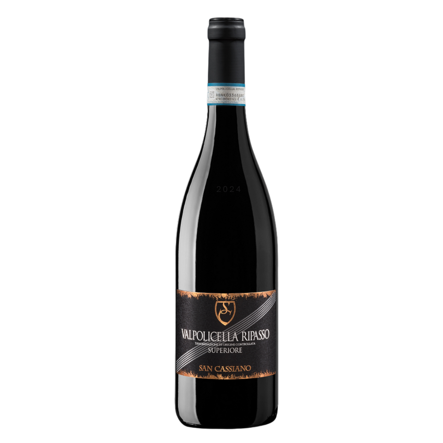 Fles San Cassiano Valpolicella Superiore Ripasso, rode wijn uit Veneto, Italië