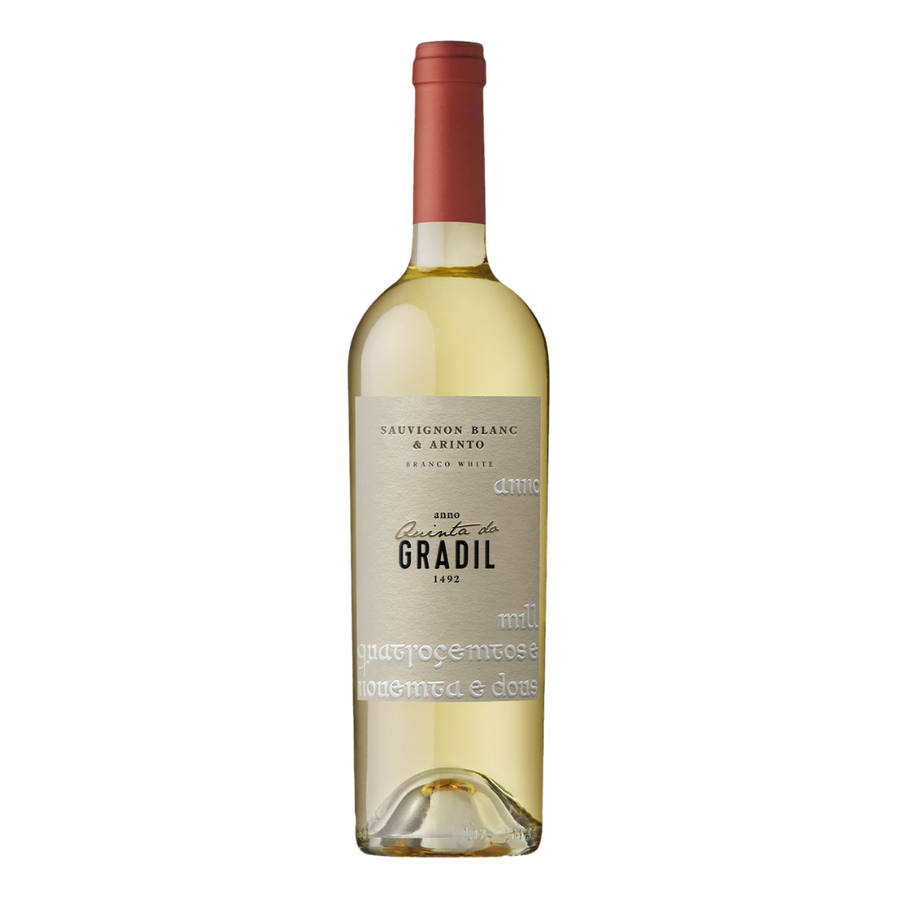 Fles Quinta do Gradil 1492 Arinto/Sauvignon, witte wijn uit Lisboa, Portugal