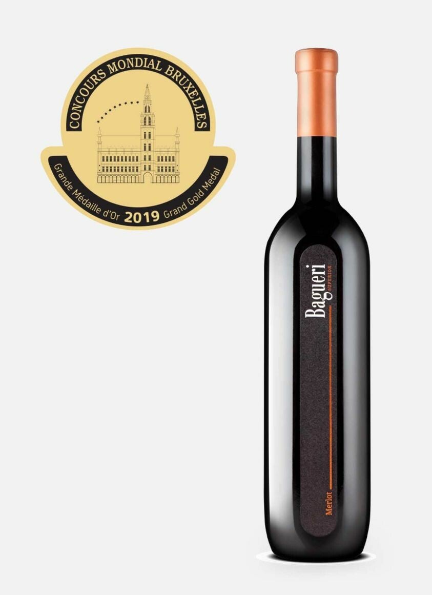 Fles KLET - "BAGUERI" Merlot